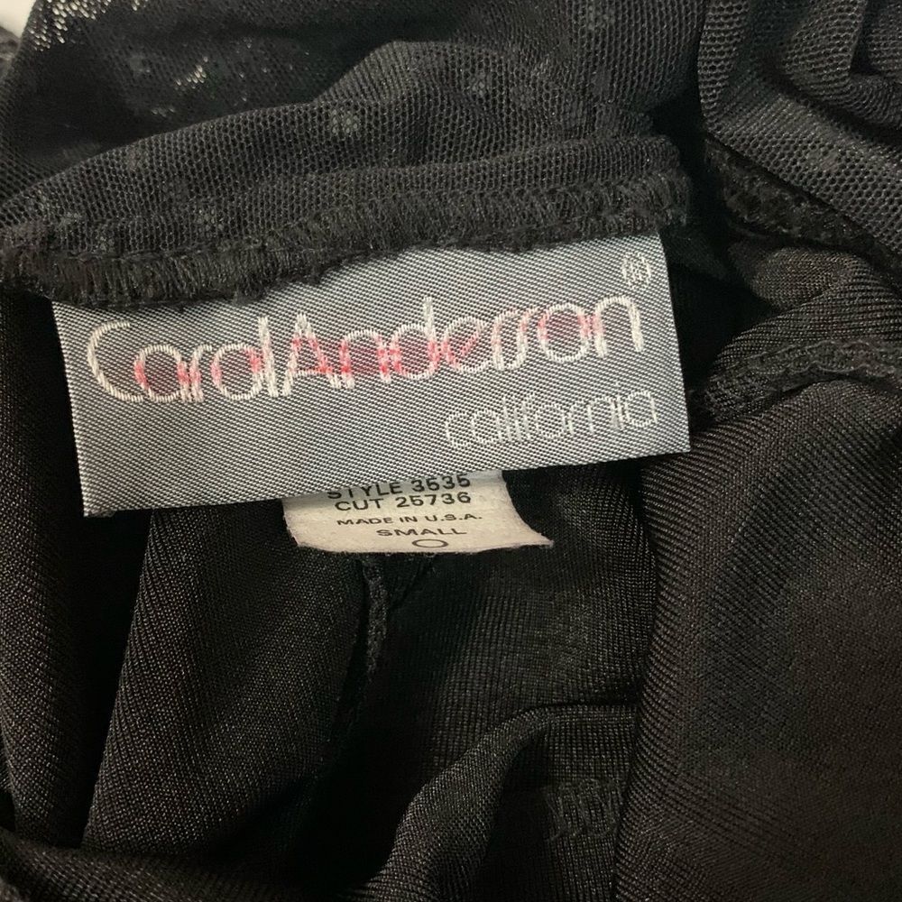 Vintage Carol Anderson Beaded Mesh Evening Dress - Picture 6 of 7